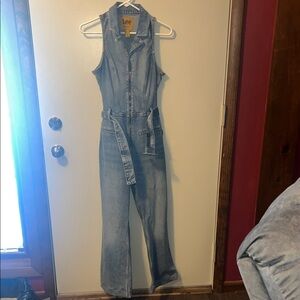 Lee Women's Light Blue Denim Overalls